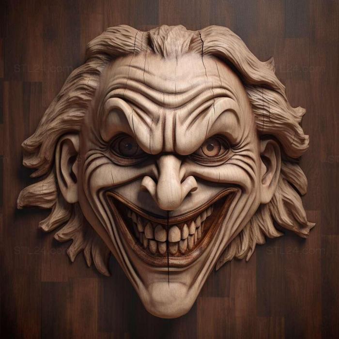 Joker head 1